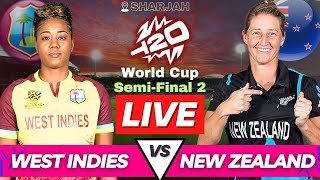 West Indies vs New Zealand Women Live T20 WC Semi Final  WI vs NZ T20 World Cup 2024 Live WIW v NZW [upl. by Scrivings]