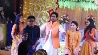 Souvik Ahmed  wedding dance  Gaan friends [upl. by Aneetsirk]