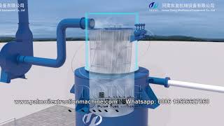 Automatic continuous palm oil refinery and fractionation plant palm oil processing machine video [upl. by Ferino]