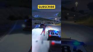 GTA 5 Crash with Cops shorts gta ps5 gaming [upl. by Raskin]