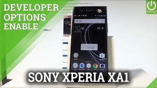 Enable Developer Options SONY Xperia XA1  Allow USB Debugging [upl. by Eppesiug]