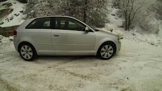 Audi a3 8p Quattro snow fun [upl. by Georgeanne882]