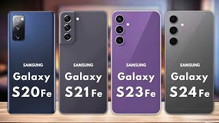 Samsung Galaxy S24 FE Vs Galaxy S23 FE Vs Galaxy S21 FE Vs Galaxy S20 FE 5G [upl. by Divod]