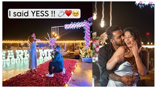 Finally He Proposed Me  Best Surprise Ever  Special Vlog  KajalJadhav [upl. by Arty]