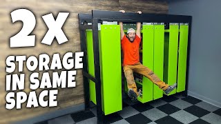 DIY Storage Solution With A Secret You Wont Believe How It Works [upl. by Aihsad599]