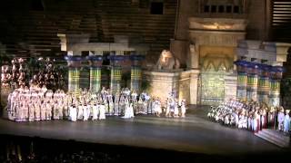 Arena Di Verona Aida 1913 07092014 [upl. by Dearman]