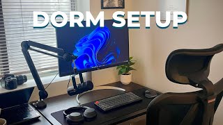 MINIMALIST DORM SETUP TOUR OF A PAKISTANI STUDENT IN THE USA 🇵🇰 🇺🇸 [upl. by Anet]