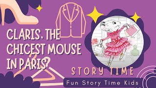 Claris the chicest mouse in Pariskids book cat amp mouse [upl. by Safko]