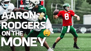 Best Aaron Rodgers Throws From 2024 Jets Training Camp 🎯 [upl. by Dorn]