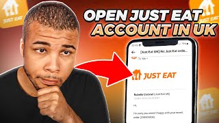 How To Open Just Eat Account In UK 2024 [upl. by Monarski706]