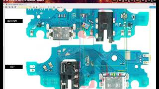 SAMSUNG A145F SUB BOARD sharger [upl. by Monahon]