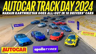 Autocar Track Day 2024  18 of the most fun cars on Indias newest race track  autocarindia1 [upl. by Minette]