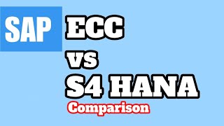 ✅Important SAP ECC vs SAP S4 HANA Software ComparisonSAP Consultant Tamil [upl. by Marijo]