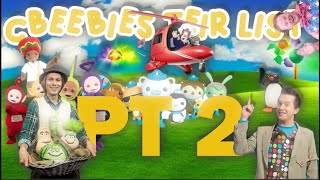 THE ULTIMATE CBEEBIES NOSTALGIA TIER LIST PART 2mp4 [upl. by Betti]