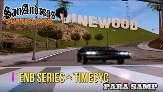 ¿COMO DESCARGAR E INSTALAR ESTE HERMOSO ENB SERIES  TIMECYC PARA GTA SA y SAMP [upl. by Fosque]