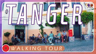 🐾 TANGER  4K WALKING tour 17  MOROCCO  CAMINANDO por MARRUECOS [upl. by Barta]