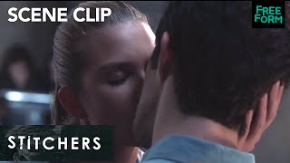 Stitchers  Season 3 Episode 7 Camsten Kiss  Freeform [upl. by Tankoos]