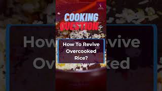 How To Revive Overcooked Riceshorts [upl. by Perretta]