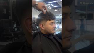 CROP LOW FADE 💈 haircut trending barber [upl. by Annawat]