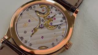 Patek Philippe Calatrava 6119R movement [upl. by Kenneth]