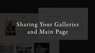 Sharing Your Art Galleries and Main Page [upl. by Mayrim]