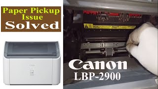 How To Solve Paper Pickup Problem on Canon LBP 2900 Printer canon2900pickuprepair [upl. by Ahsyen]