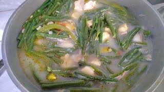 Cooking Sinigang na baboy with ubag the wild rootcrops [upl. by Hashum]