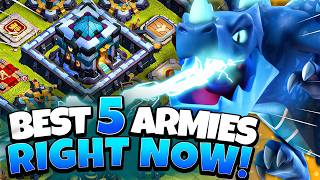 Top 5 TH13 Attack Strategies 2024 Clash of Clans [upl. by Annayehc]