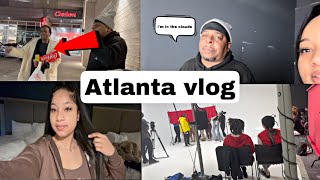 MY 60 YEAR OLD UNCLE ATE THIS IN ATLANTA AND THIS HAPPENED ATL Vlog [upl. by Phylis]