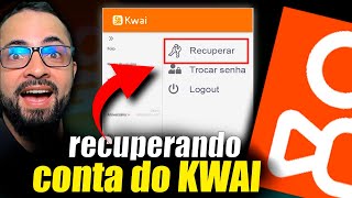 COMO RECUPERAR CONTA NO APP KWAI PELO ID 3 PASSOS para recuperar perfil que perdi [upl. by Burnside]