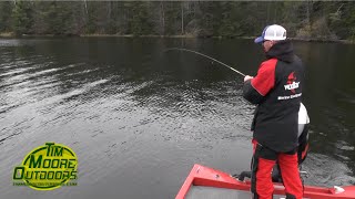 Fall Pike Fishing  Huge Fish on a Little Lure [upl. by Ehtyaf]