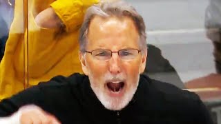 John Tortorella Gets EJECTED From Game After 40 Deficit FULL CLIP Flyers vs Lightning [upl. by Hach360]