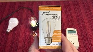 1 Watt LED Lightbulb [upl. by Nirre]