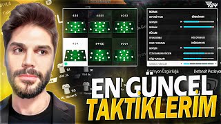 EA FC 24 GÜNCEL OLARAK KULLANDIĞIM TAKTİKLERİM [upl. by Polik]