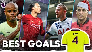 Premier League Magic Best Goals by Players Who Wore Number 4 [upl. by Leikeze]