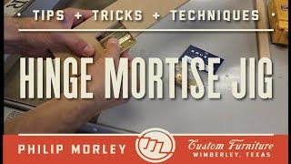 Hinge Mortise Jig [upl. by Lillis]