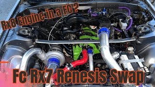 RX7 13b RX8 6 Port Now BridgePort Turbo  T2 Transmission And Lots of Upgrades [upl. by Schroth474]