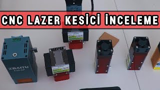 EV TİPİ CNC LAZER KESİCİ MAKİNASI İNCELEME KURULUM  Zbaitu  Atomstack  Sculpfun 2023 [upl. by Hekker]