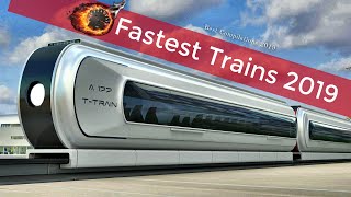 Top 10 Fastest High Speed Trains in the World [upl. by Enawd]