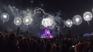 Mickeys Very Merry Christmas Party Holiday Wishes Fireworks Show 2014 at Magic Kingdom [upl. by Bazar]