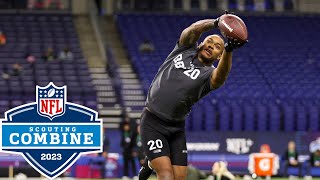 Best of Defensive Back Workouts at the 2023 Scouting Combine [upl. by Divadnhoj]