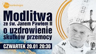 Różaniec i modlitwa ze św Janem Pawłem II o uzdrowienie skutków przemocy 2001 Czwartek [upl. by Anaillil891]