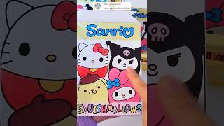 sanrio blind box 💜 sanrio blindbag squishy papercraft papersquishy diy asmr squishmallows [upl. by Gabrielle734]