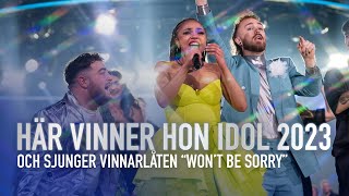 Här vinner hon Idol 2023  Vinnarlåten  Idol Sverige  TV4 amp TV4 Play [upl. by Damha]