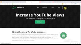 YTmonster Quickly 10k views with 24 ours100 working [upl. by Turnbull822]