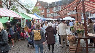 Der Frühlingsmarkt 2023 in Arlesheim  BirsstadtTV Arlesheim [upl. by Analat]