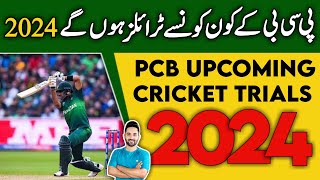 Pcb Upcoming Cricket Trials 2024  pcb cricket trails  Pak Sports [upl. by Ohploda]