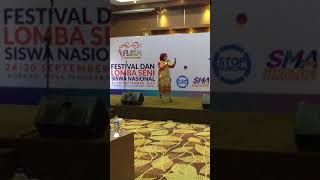 SENI BUDAYA KITE JUARA 1 FLS2N TINGKAT NASIONAL [upl. by Nilrem993]