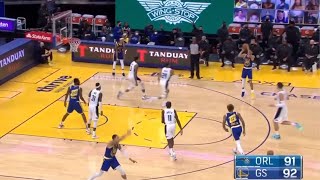 Juan Toscano Anderson WIDE Open But Passes Because Stephen Curry is Open [upl. by Moffat]