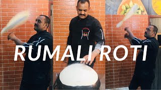 Rumali Roti  How To Make Rumali Roti  स्वादिष्ट रूमली रोटी कैसे बनाएं  Chef Khursheed Alam Recipe [upl. by Yramesor878]